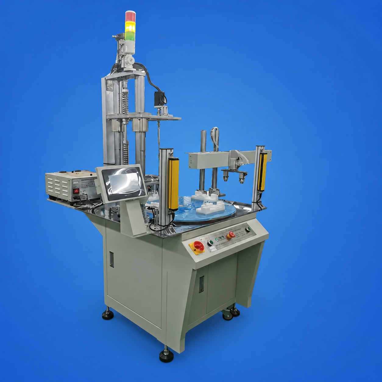 Multi-Axis Fully Automatic Pneumatic Screw Locking and Feeding Machine