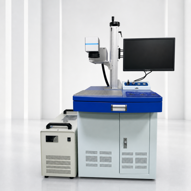 UV/Fiber 3D Flying-Vision Laser Marking and Engraving Machine