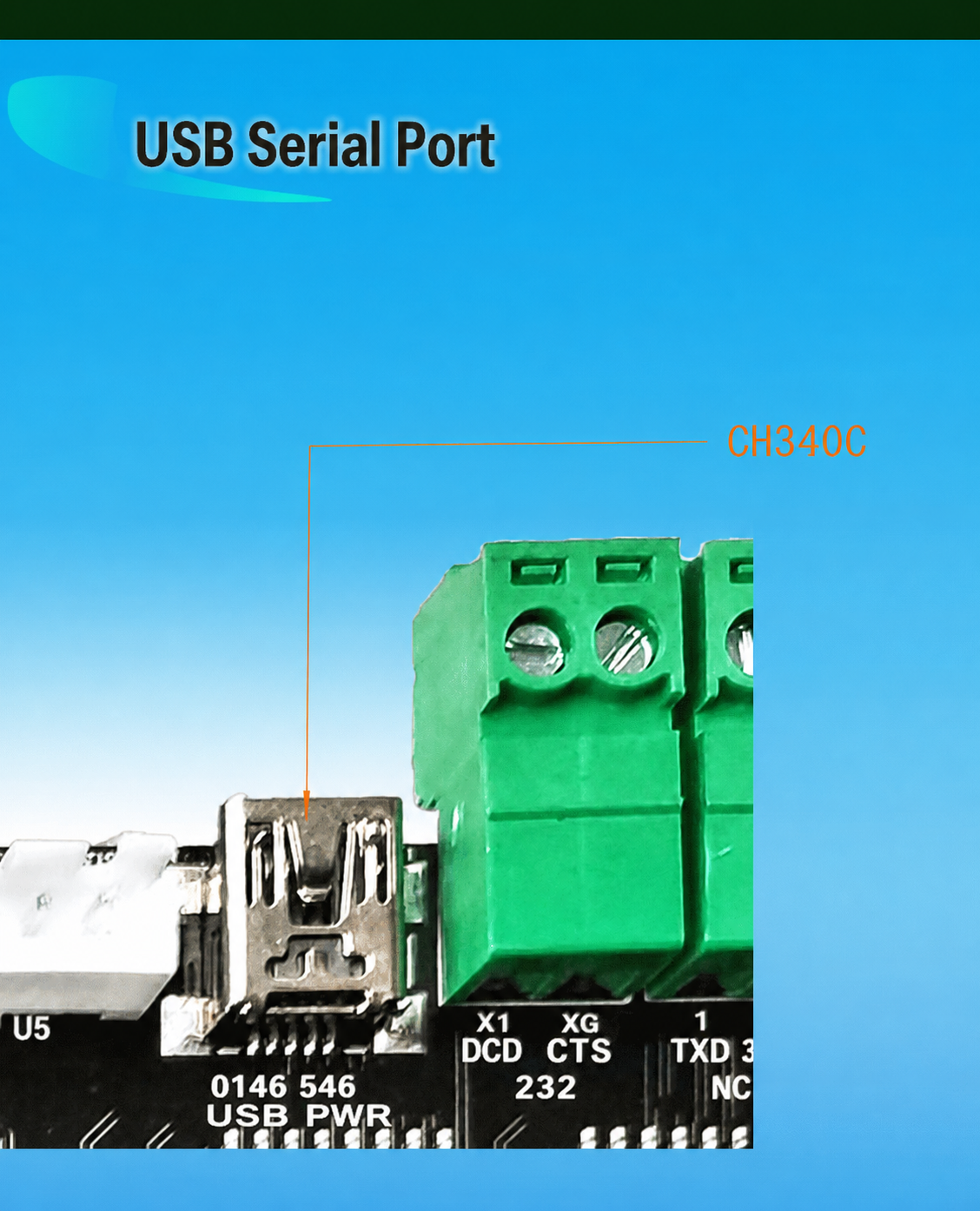 STM32F103ZET6 USB serial port